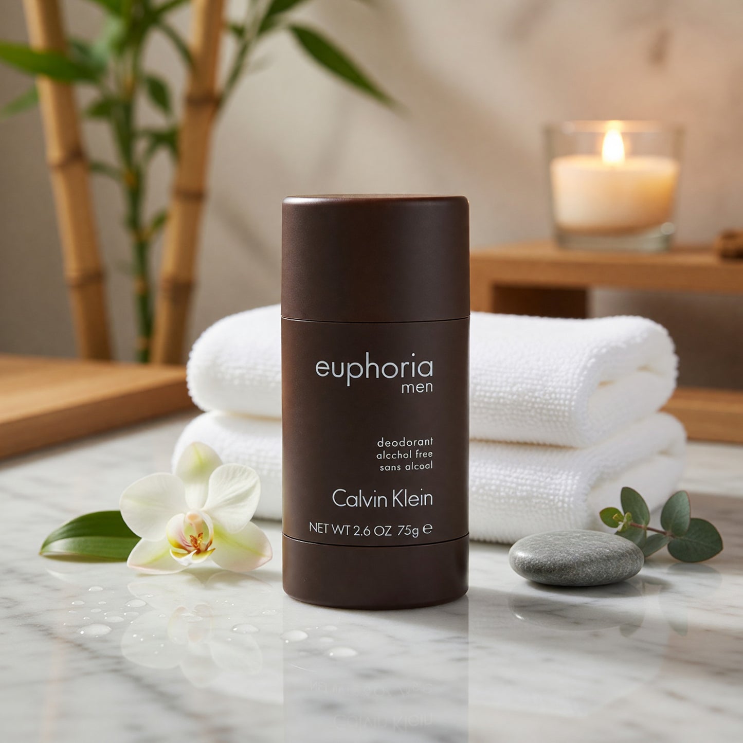 Euphoria by Calvin Klein, 2.6 oz Alcohol Free Deodorant Stick for Men
