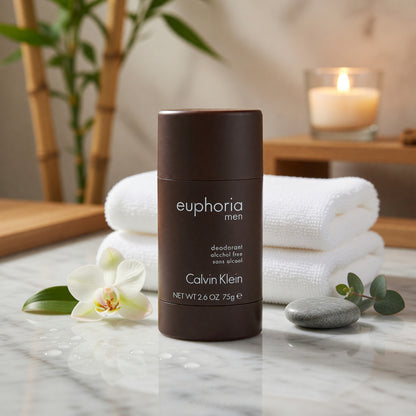 Euphoria by Calvin Klein, 2.6 oz Alcohol Free Deodorant Stick for Men