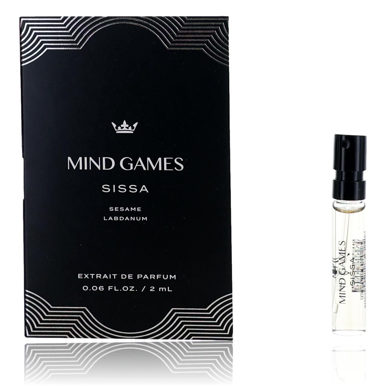 Sissa by Mind Games, 0.06 oz Extrait de Parfum for Unisex Sample 