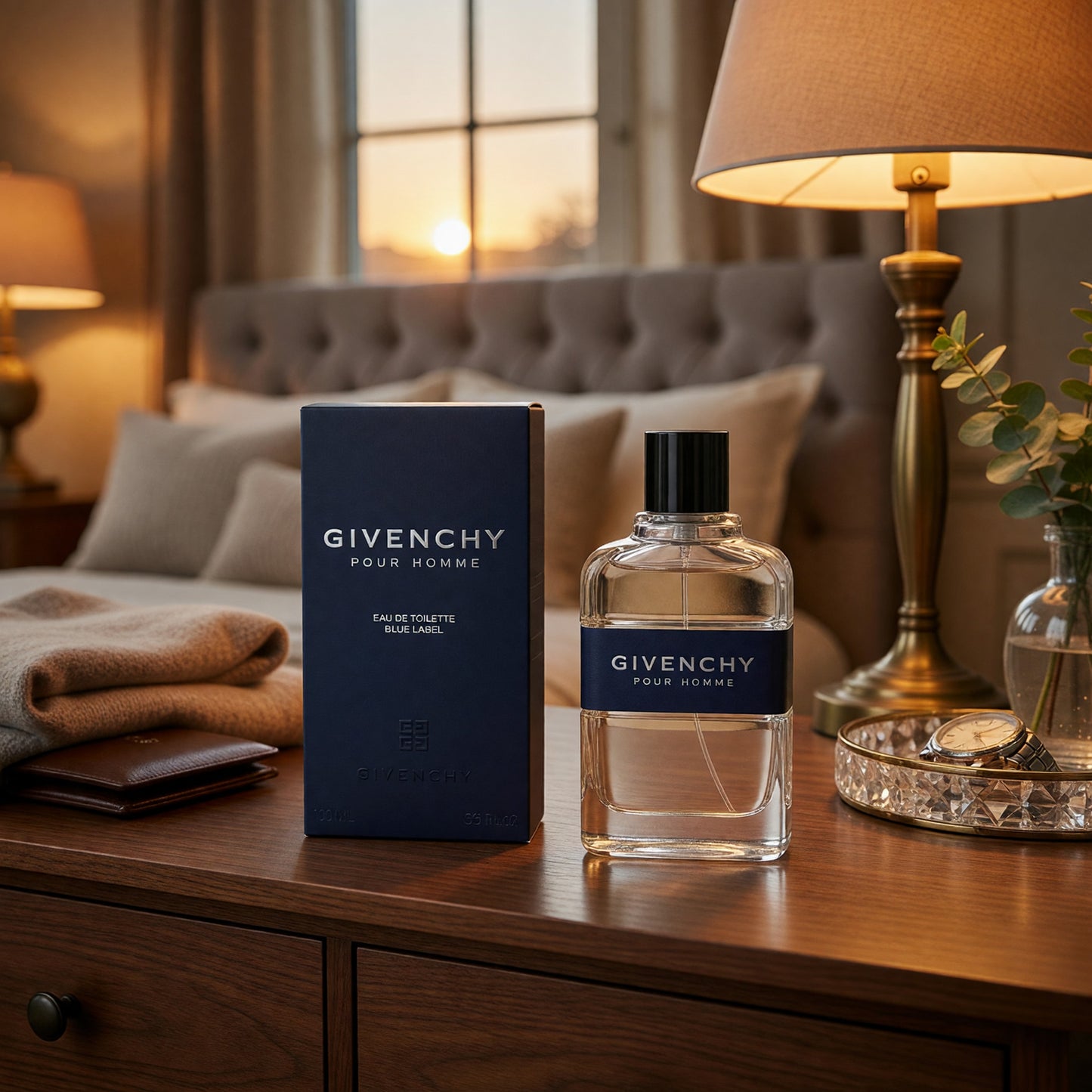Givenchy Pour Homme Blue Label by Givenchy, 3.4 oz EDT Spray for Men