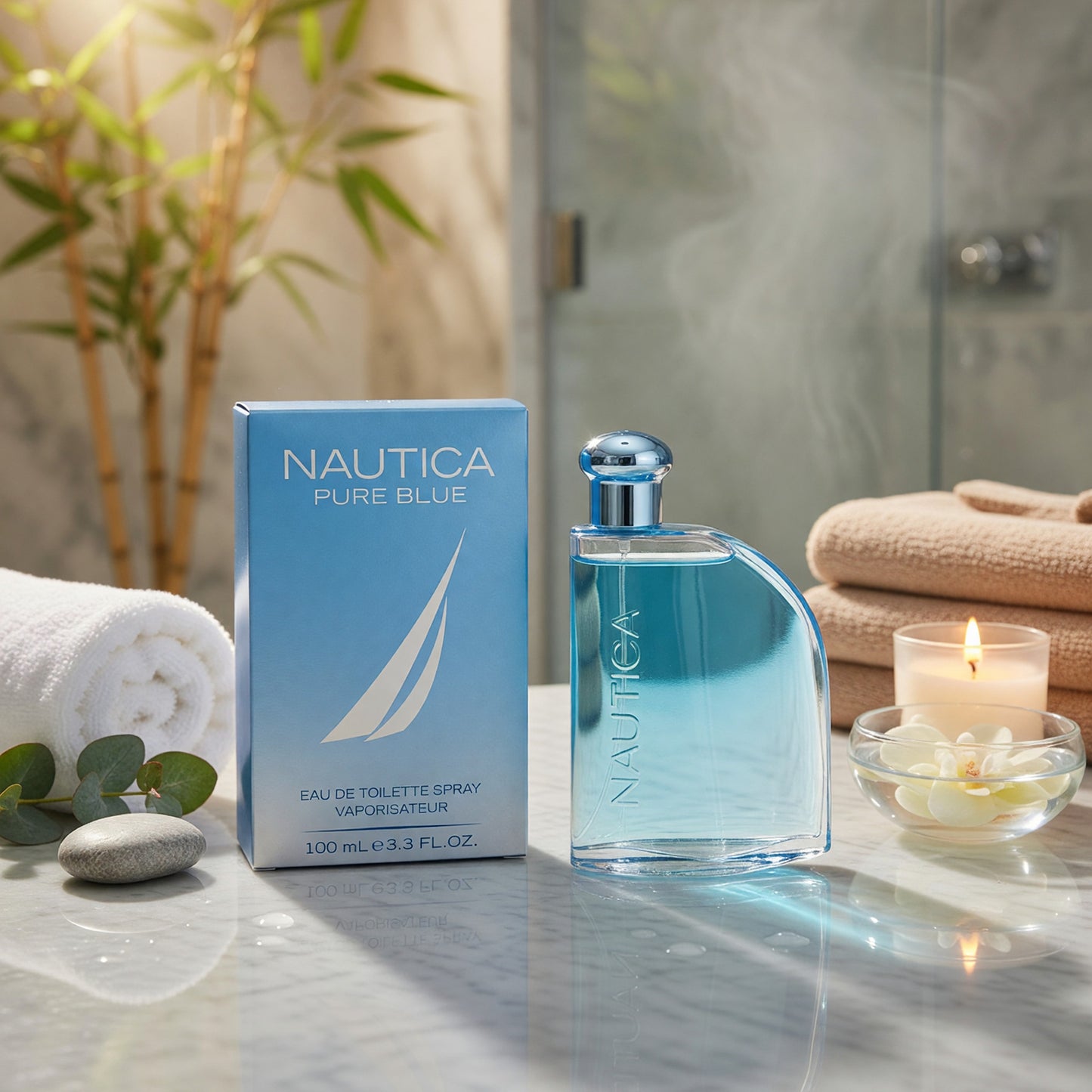 Nautica Pure Blue by Nautica, 3.3 oz EDT Spray for Men