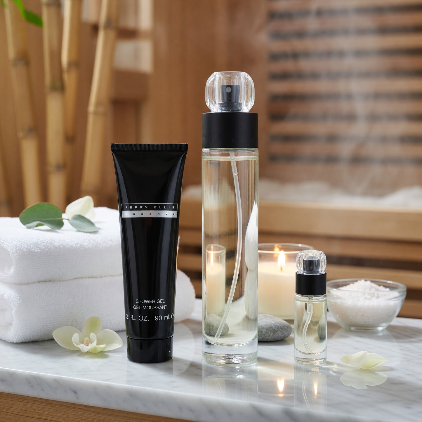 Reserve by Perry Ellis, 3 Piece Deluxe Gift Set for Men