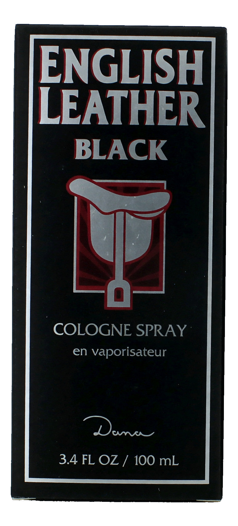 English Leather Black by Dana, 3.4 oz Cologne Spray for Men