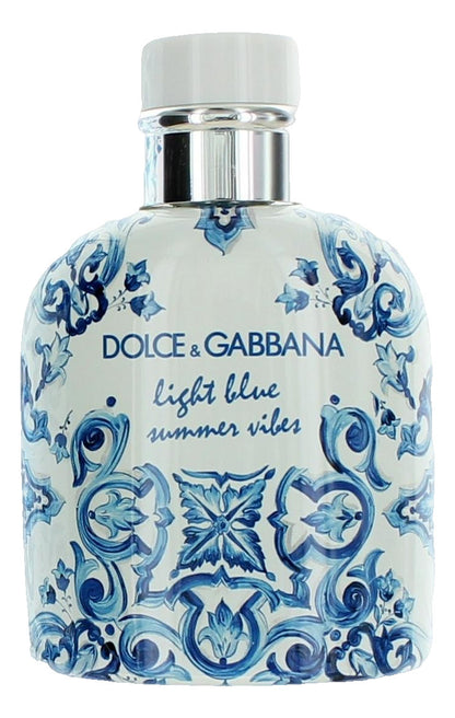 Light Blue Summer Vibes by Dolce & Gabbana, 4.2 oz EDT Spray for Men