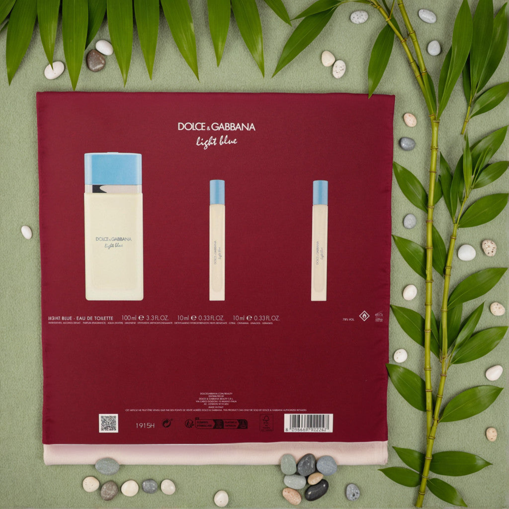 Light Blue by Dolce & Gabbana, 3 Piece Set for Women 