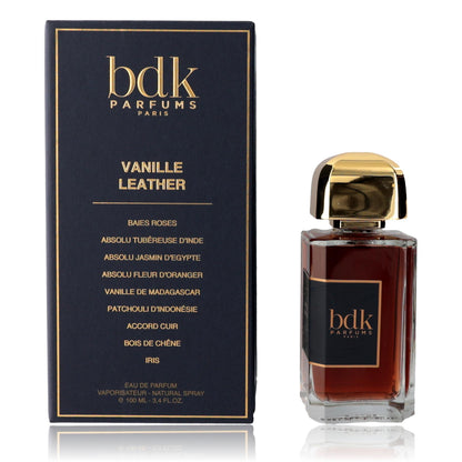 Vanille Leather by BDK Parfums, 3.4 oz EDP Spray for Unisex