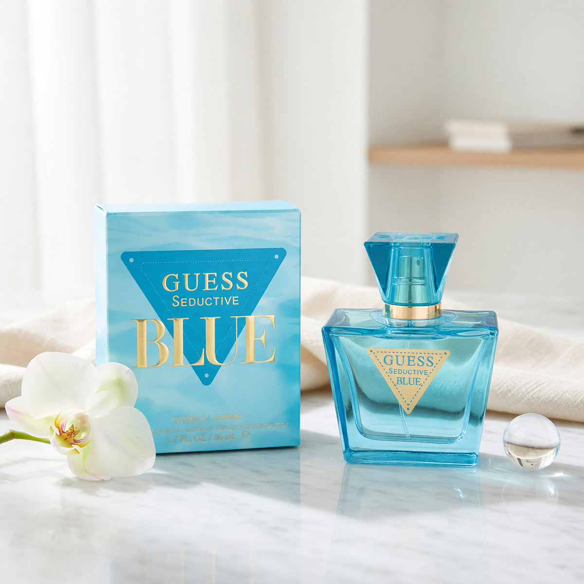 Seductive Blue by Guess, 1.7 oz EDT Spray for Women  