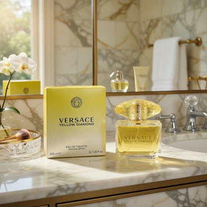 Versace Yellow Diamond by Versace, 6.7 oz EDT Spray for Women