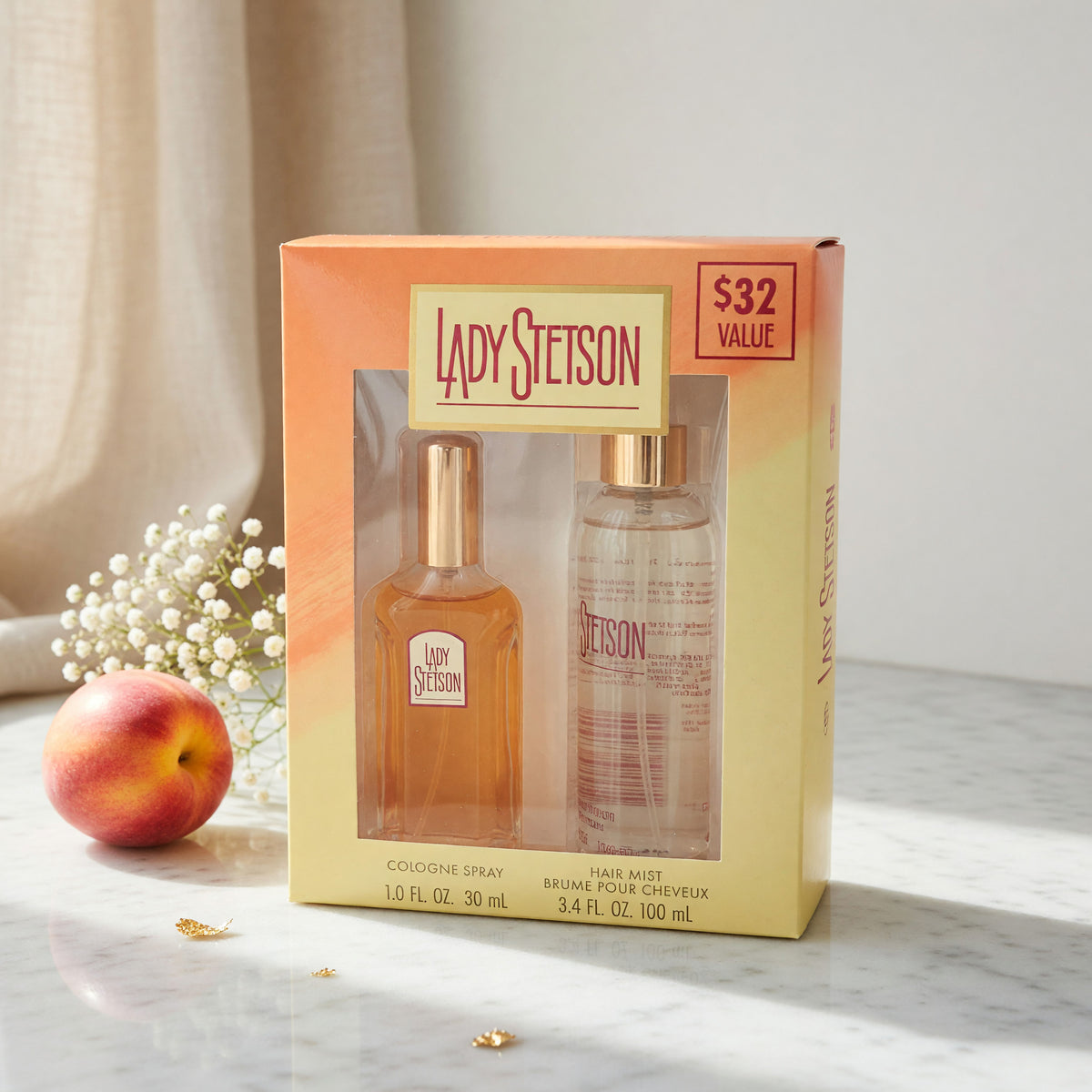 Lady Stetson by Coty, 2 Piece Gift Set for Women 