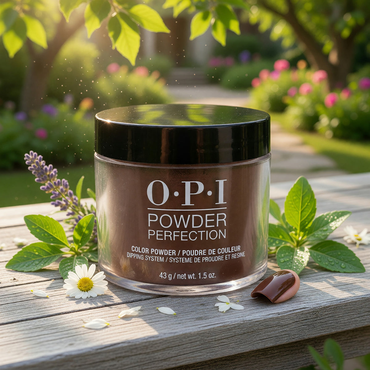 OPI Powder Perfection by OPI, 1.5oz Color Dip Powder - Black Cherry Chutney - Black Cherry Chutney