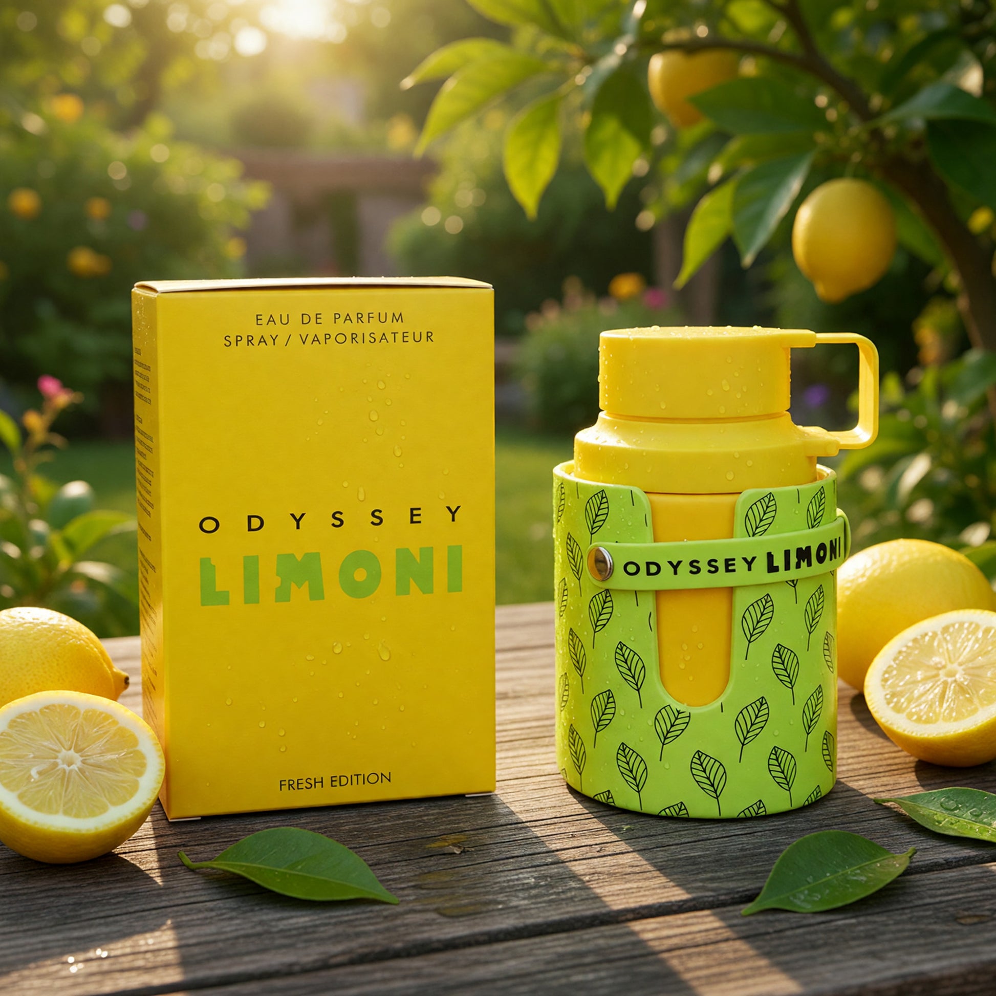 Odyssey Limoni Fresh by Armaf, 3.4 oz EDP Spray for Unisex