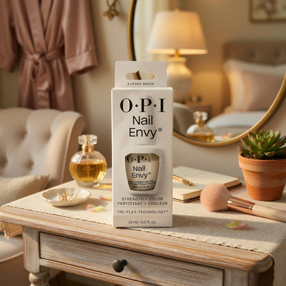  OPI Nail Envy by OPI, 0.5 oz Nail Strengthener - Alpine Snow  - Alpine Snow