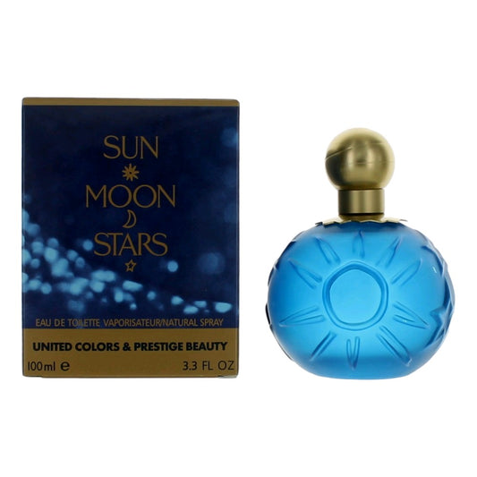 Sun Moon Stars by United Colors, 3.3 oz EDT Spray for Women