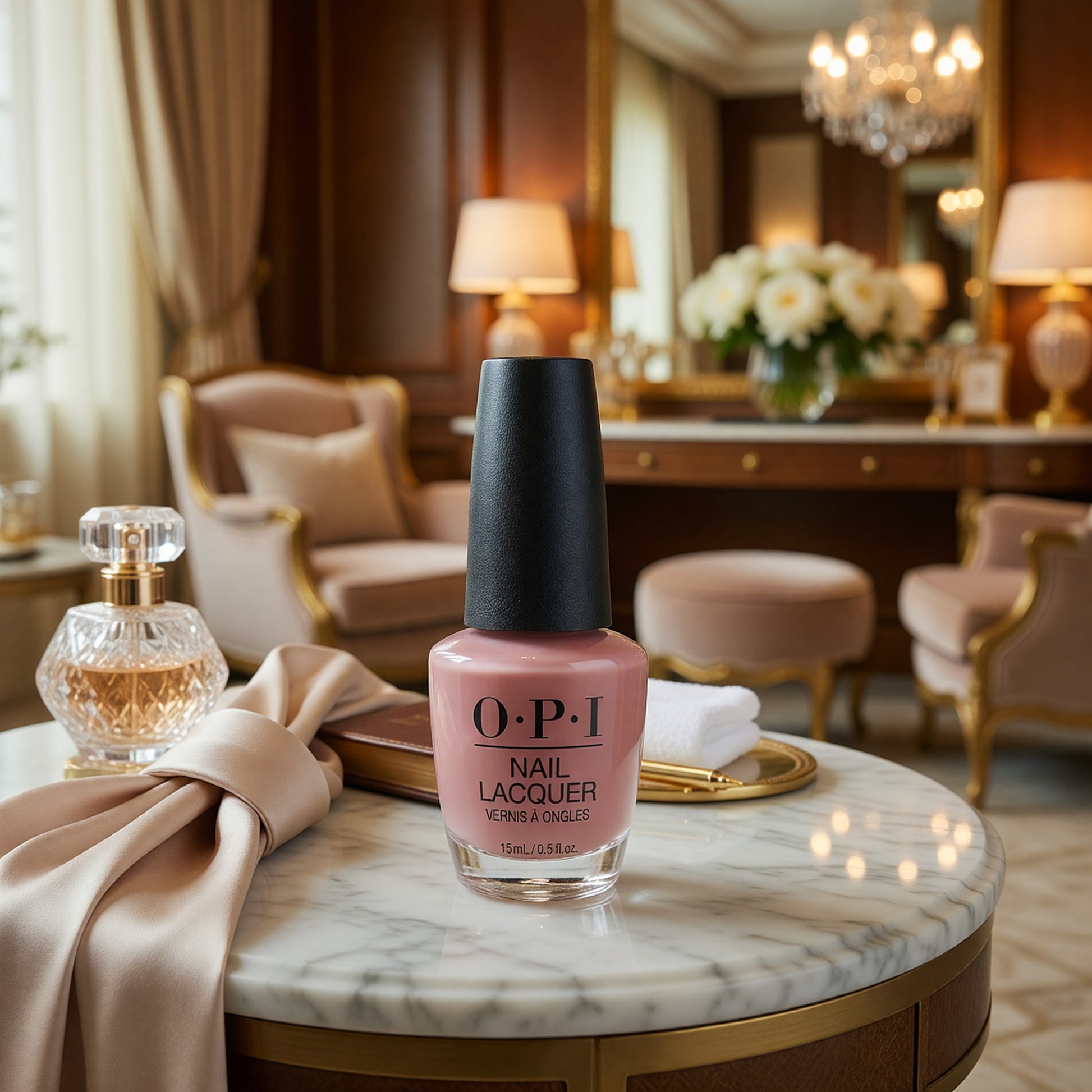 OPI Nail Lacquer by OPI, 0.5 oz Nail Color - Bare My Soul - Bare My Soul