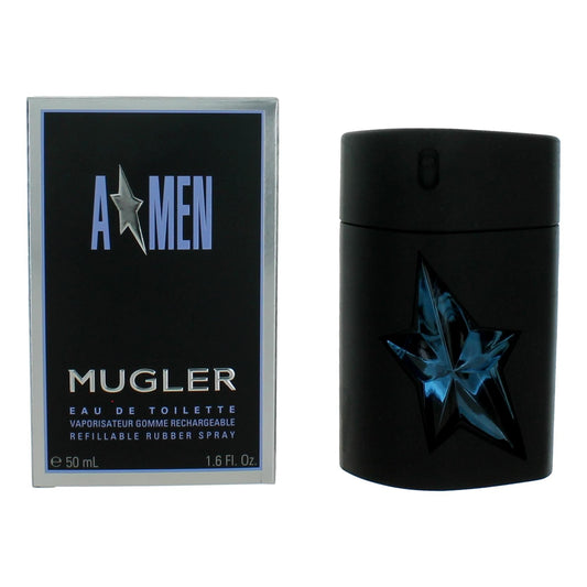 Angel by Thierry Mugler,  (A*men) 1.6oz EDT Refillable Rubber Spray men
