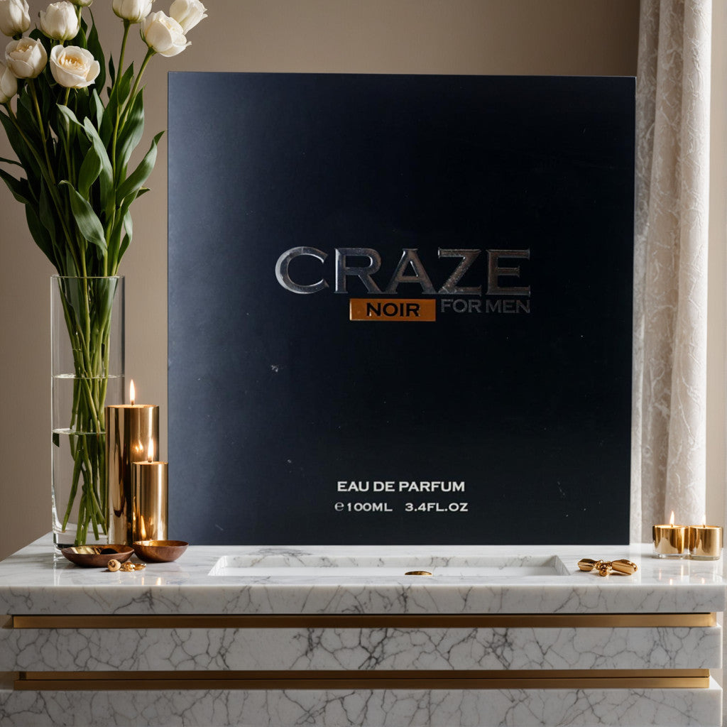 Craze Noir by Armaf, 3.4 oz EDP Spray for Men