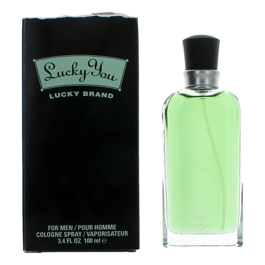Lucky You by Lucky Brand, 3.4 oz Cologne Spray for Men Tester