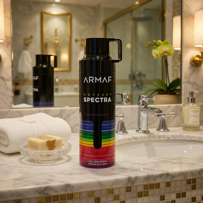 Odyssey Spectra Rainbow by Armaf, 6.7 oz Deodorant Spray for Men