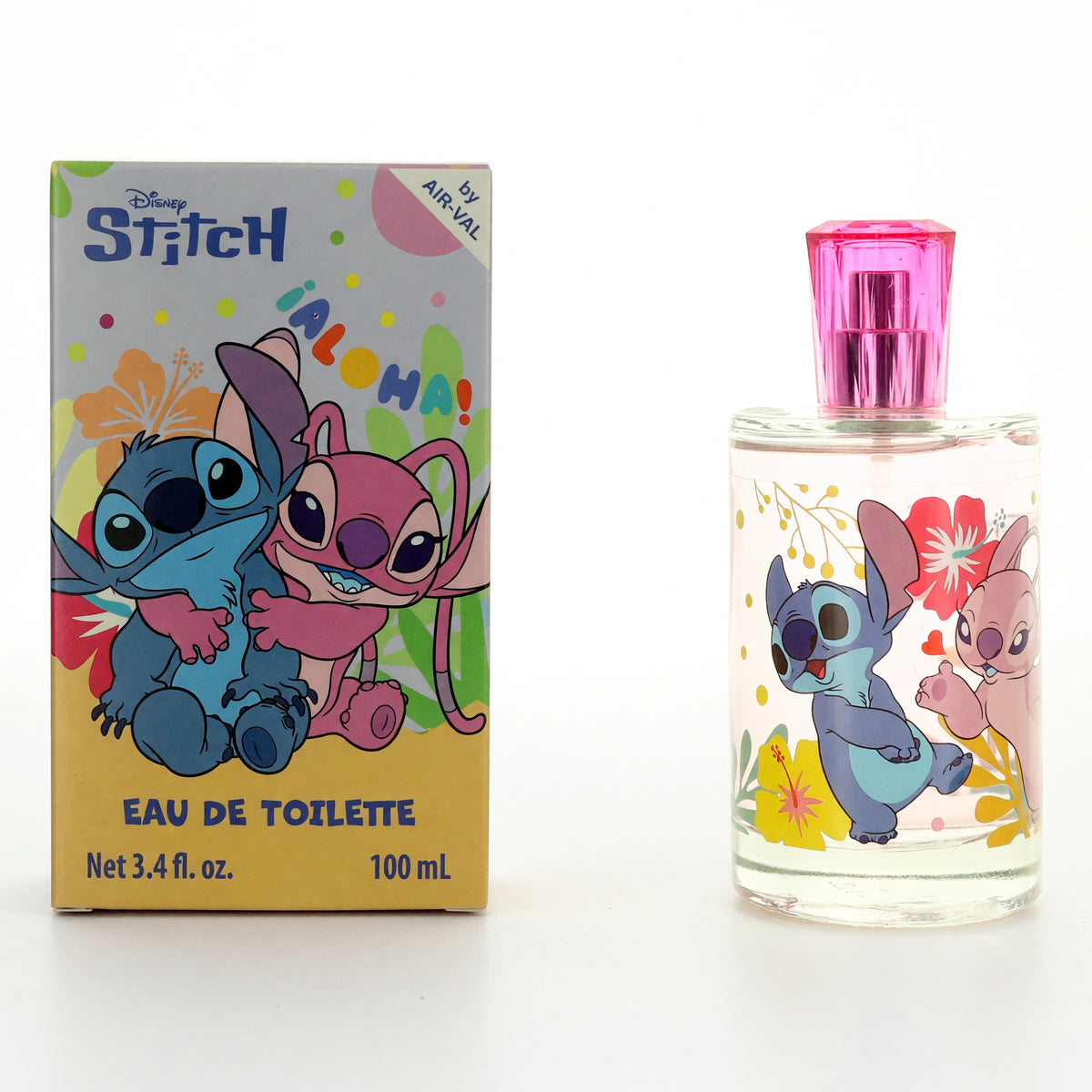 Stitch & Angel by Air-Val International, 3.4 oz EDT Spray for Kids