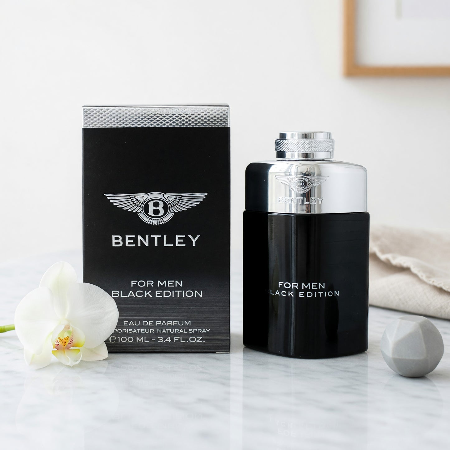 Bentley Black Edition by Bentley, 3.4 oz EDP Spray for Men