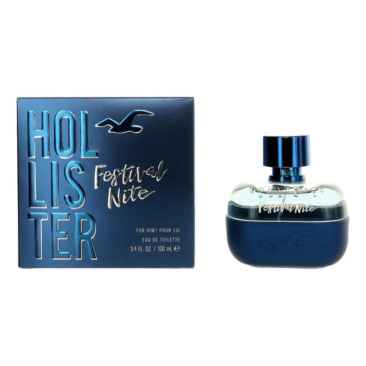 Festival Nite by Hollister, 3.4 oz EDT Spray for Men