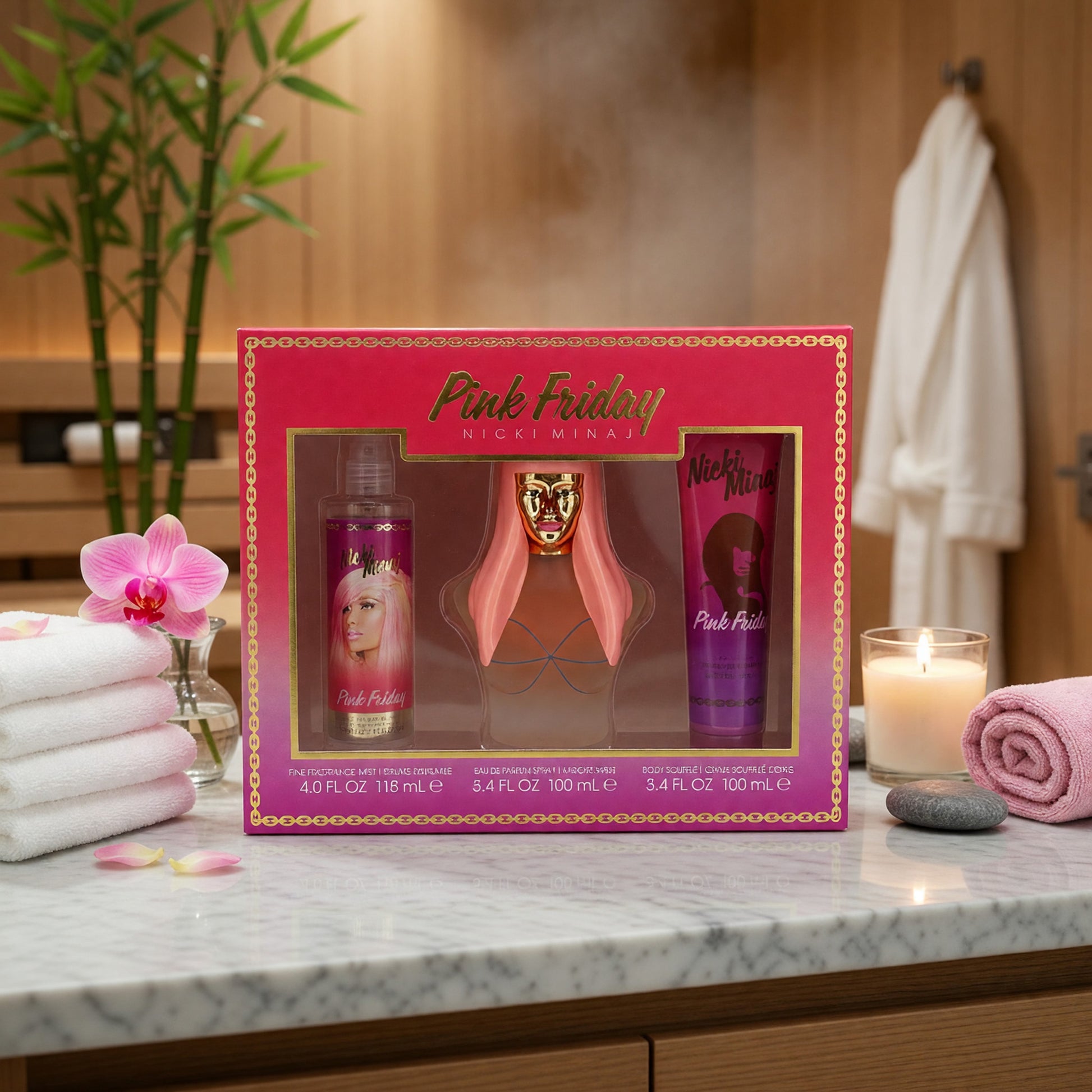 Pink Friday by Nicki Minaj, 3 Piece Gift Set for Women