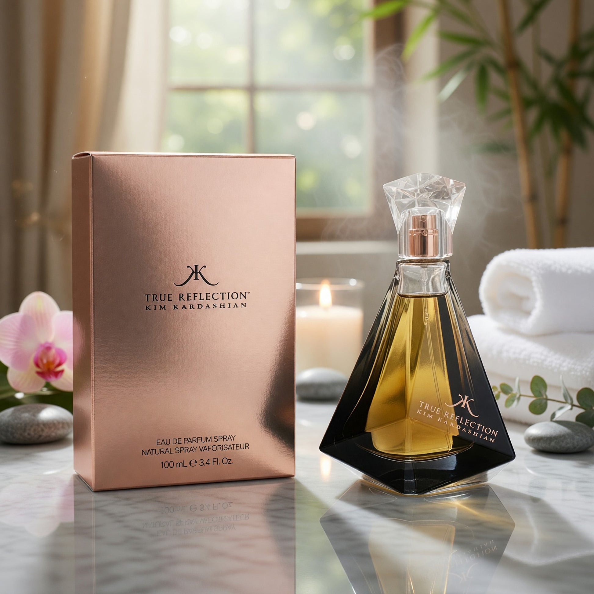True Reflection by Kim Kardashian, 3.4 oz EDP Spray for Women