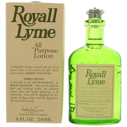 Royall Lyme by Royall Fragrances, 8 oz All Purpose Lotion for Men
