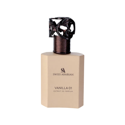 Vanilla 01 by Swiss Arabian, 1.7 oz Extrait de Parfum Spray for Unisex