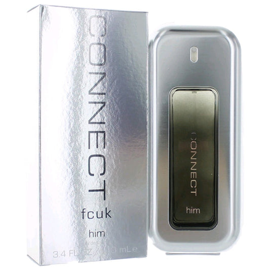 FCUK Connect by French Connection, 3.4 oz EDT Spray for Men