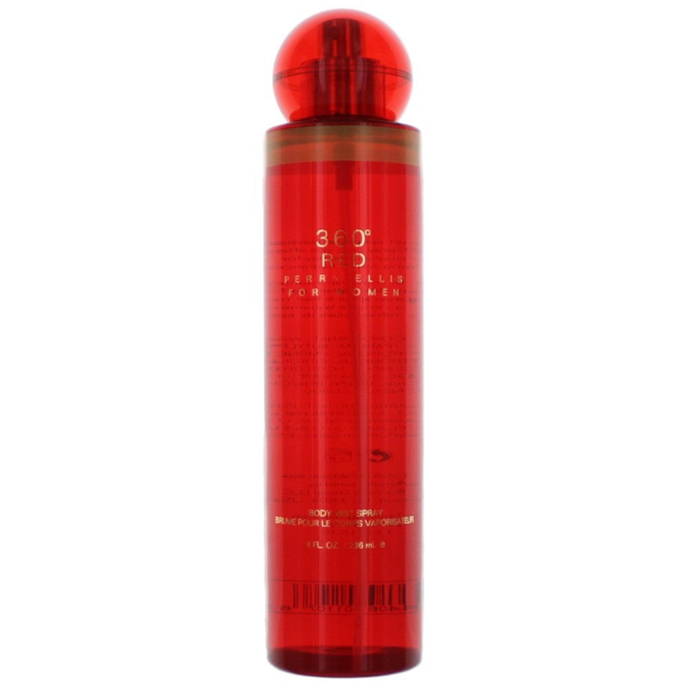 Perry Ellis 360 Red by Perry Ellis, 8 oz Body Mist for Women