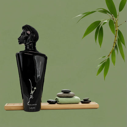 Maahir Black Edition by Lattafa, 3.4 oz EDP Spray for Unisex