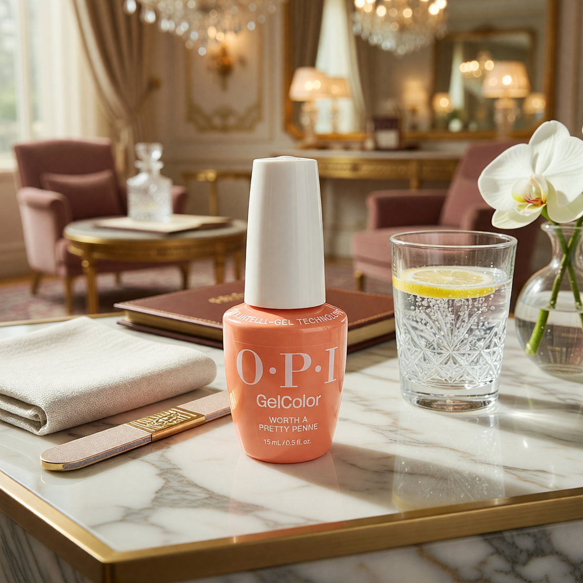 OPI Gel Nail Polish by OPI, 0.5 oz Gel Color - Worth a Pretty Penne - Worth a Pretty Penne