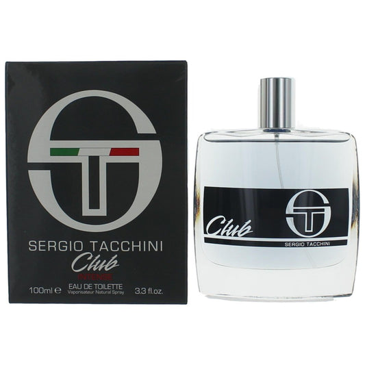 Club Intense by Sergio Tacchini, 3.4 oz EDT Spray for Men