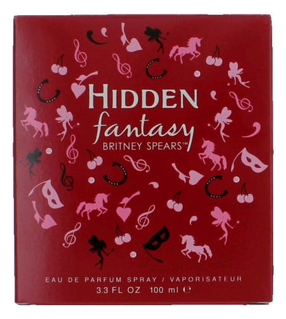 Hidden Fantasy by Britney Spears, 3.3 oz EDP Spray for Women