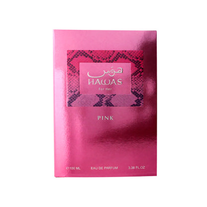 Hawas Pink by Rasasi, 3.38 oz EDP Spray for Women