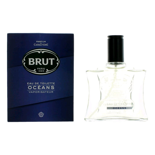 Brut Oceans by Brut, 3.4 oz EDT Spray for Men