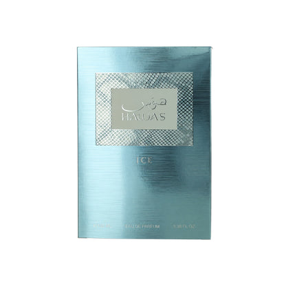 Hawas Ice by Rasasi, 3.38 oz EDP Spray for Men