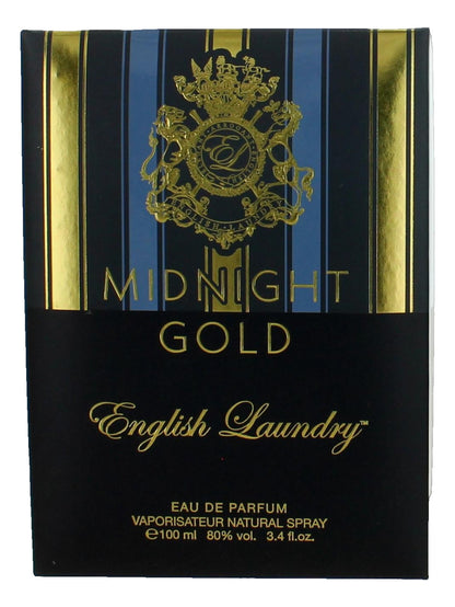 Midnight Gold by English Laundry, 3.4 oz EDP Spray for Men
