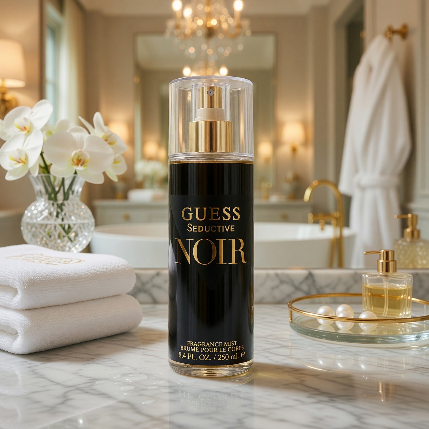 Guess Seductive Noir by Guess, 8.4 oz Fragrance Mist for Women