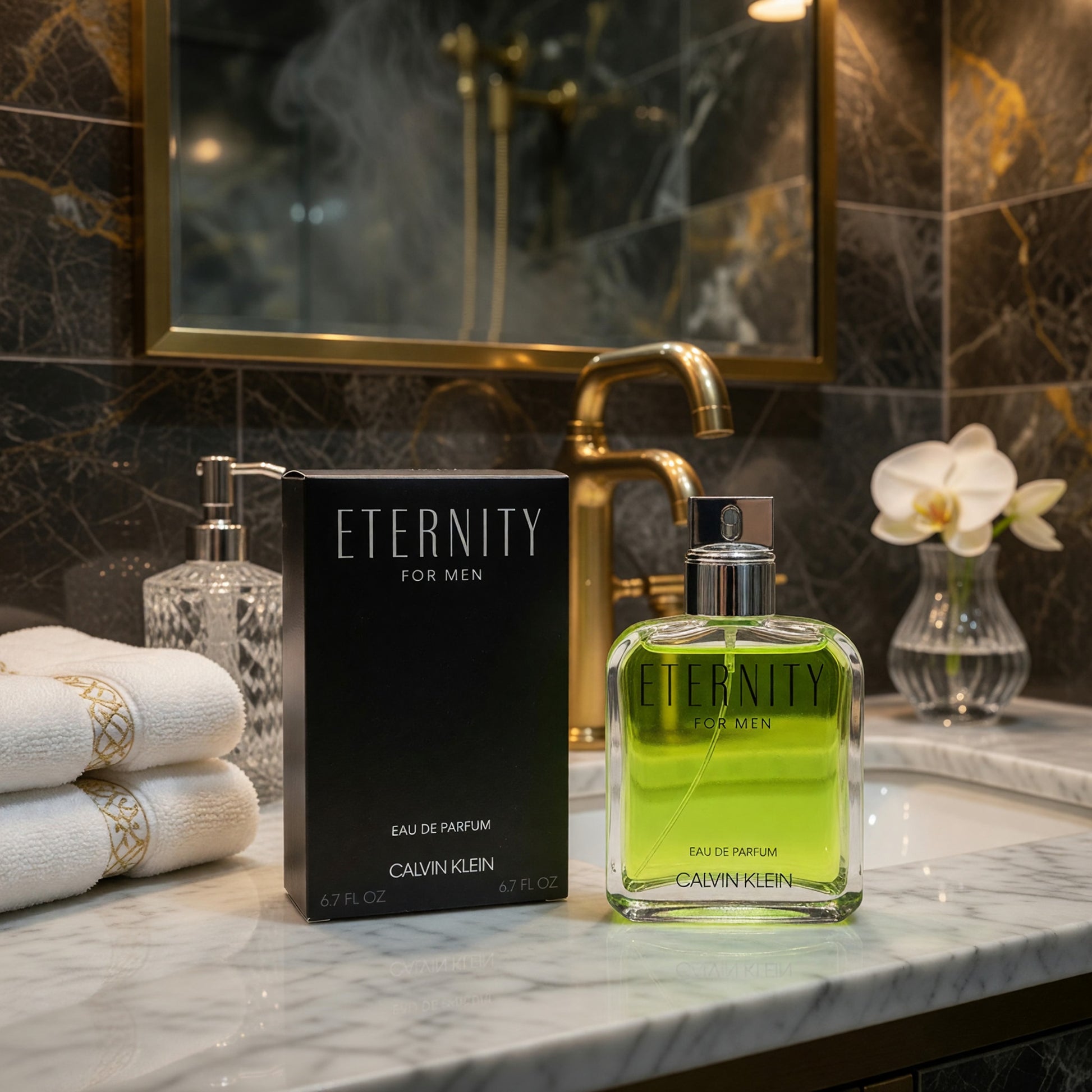 Eternity by Calvin Klein, 6.7 oz EDP Spray for Men