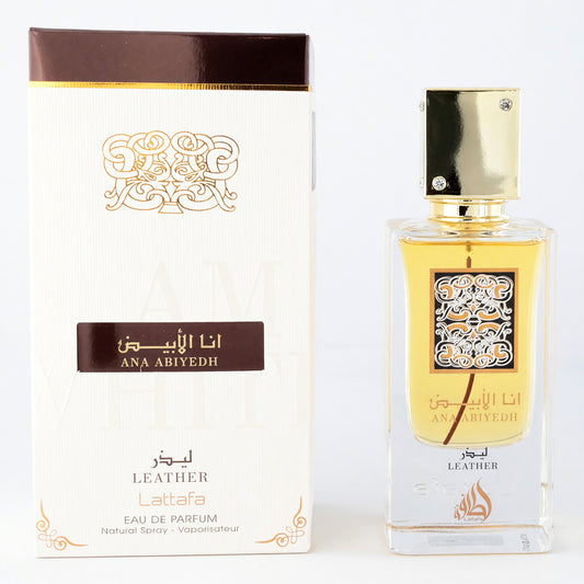 Ana Abiyedh Leather by Lattafa, 2.04 oz EDP Spray for Unisex