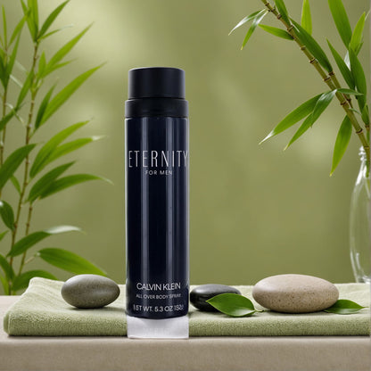 Eternity by Calvin Klein, 5.3 oz All Over Body Spray for Men