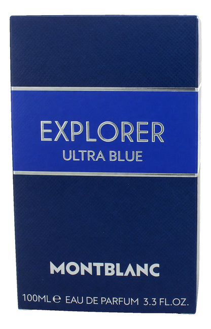 Explorer Ultra Blue by Mont Blanc, 3.3 oz EDP Spray for Men