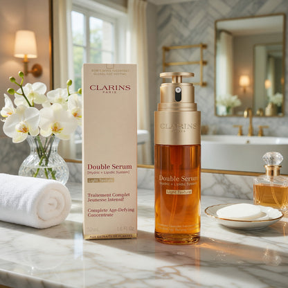 Clarins by Clarins, 1.6 oz Double Serum, Light Texture.