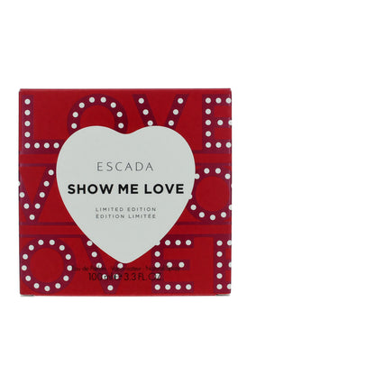 Show Me Love Limited Edition by Escada, 3.3 oz EDP Spray for Women