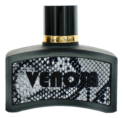 Black is Black Venom by NuParfums, 3.4 oz EDT Spray for Men
