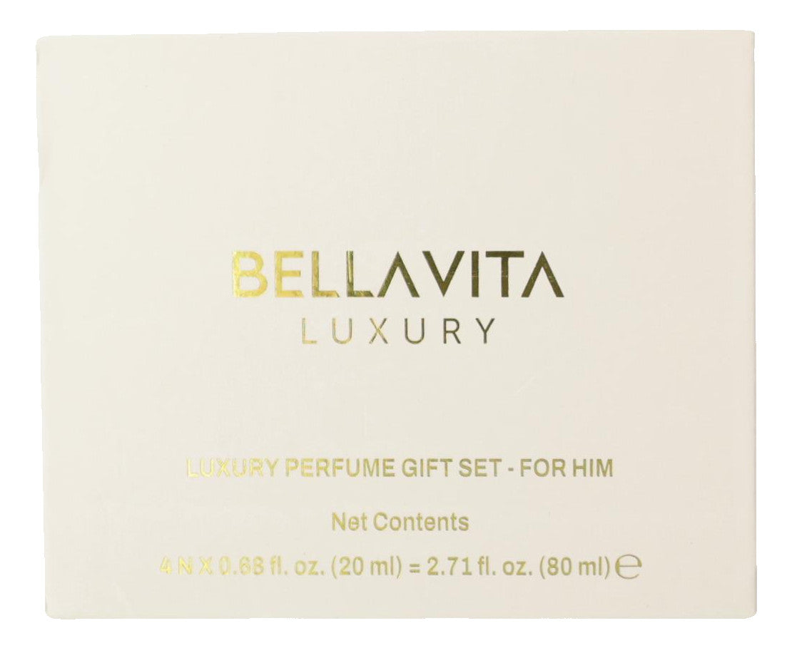 Bellavita by Bellavita, 4 Piece Luxury Gift Set for Men