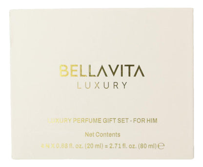 Bellavita by Bellavita, 4 Piece Luxury Gift Set for Men