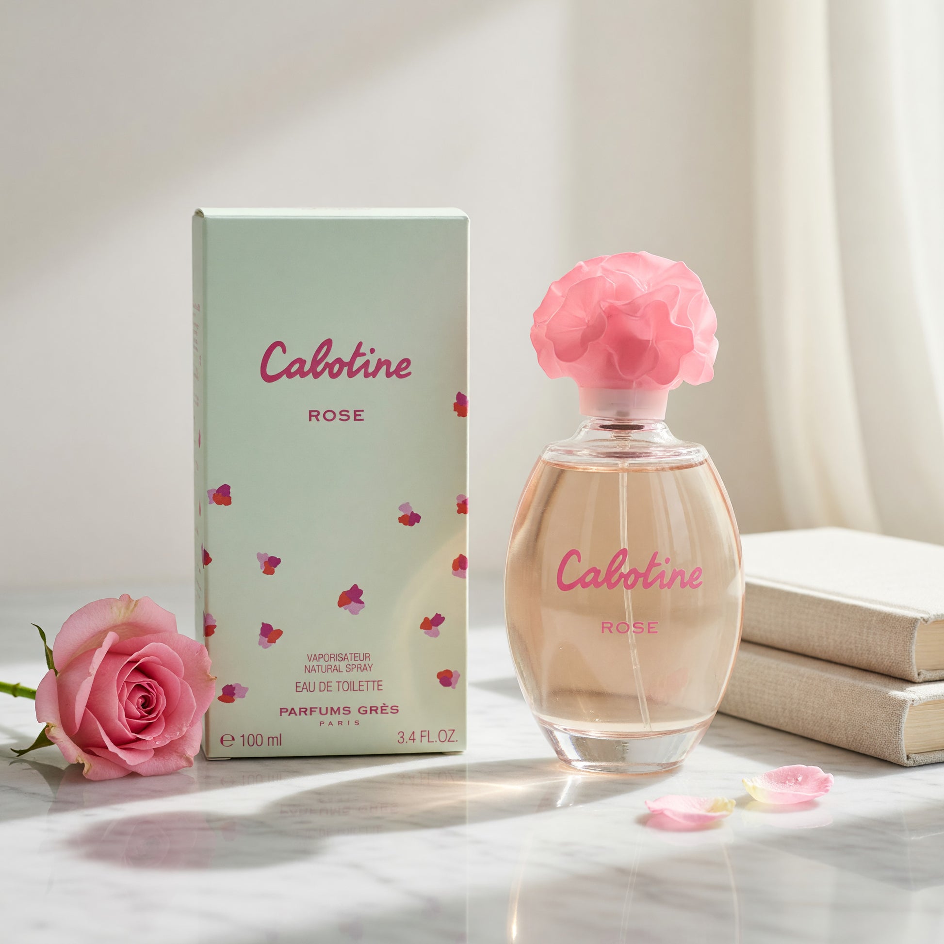 Cabotine Rose by Parfums Gres, 3.4 oz EDT Spray for Women